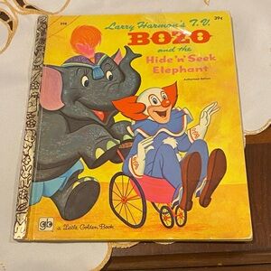 Bozo and the Hide 'n' Seek Elephant Book